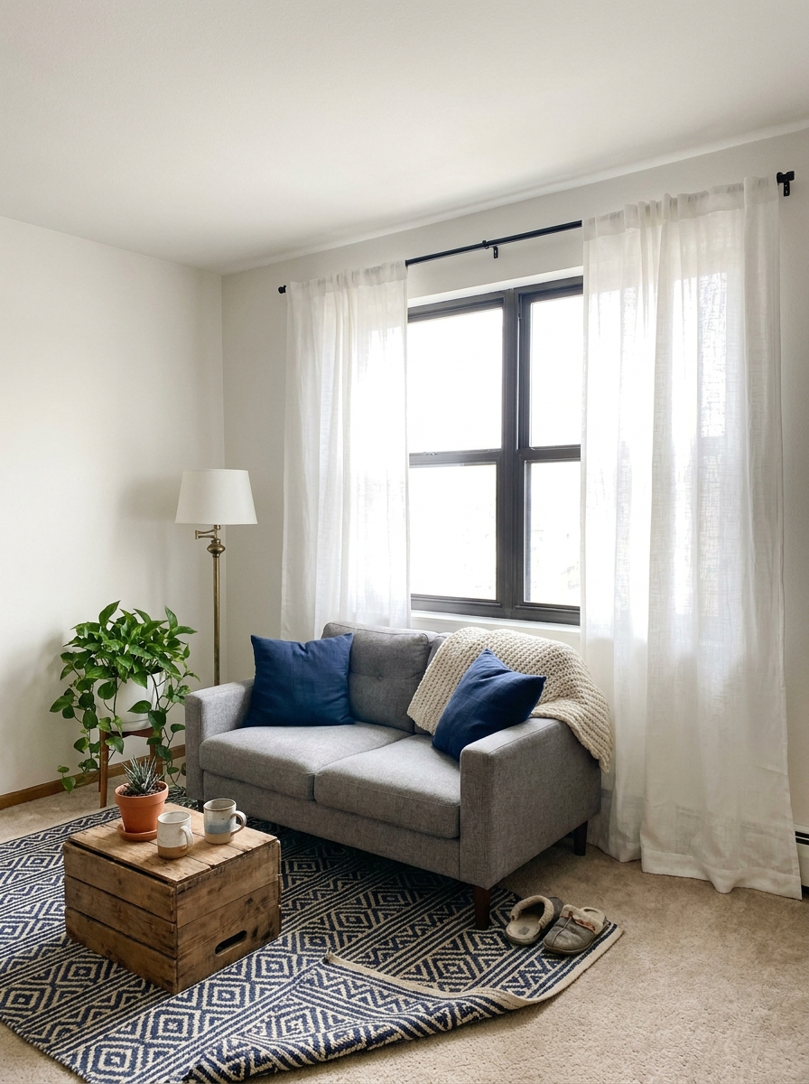 Hang Curtains High and Wide