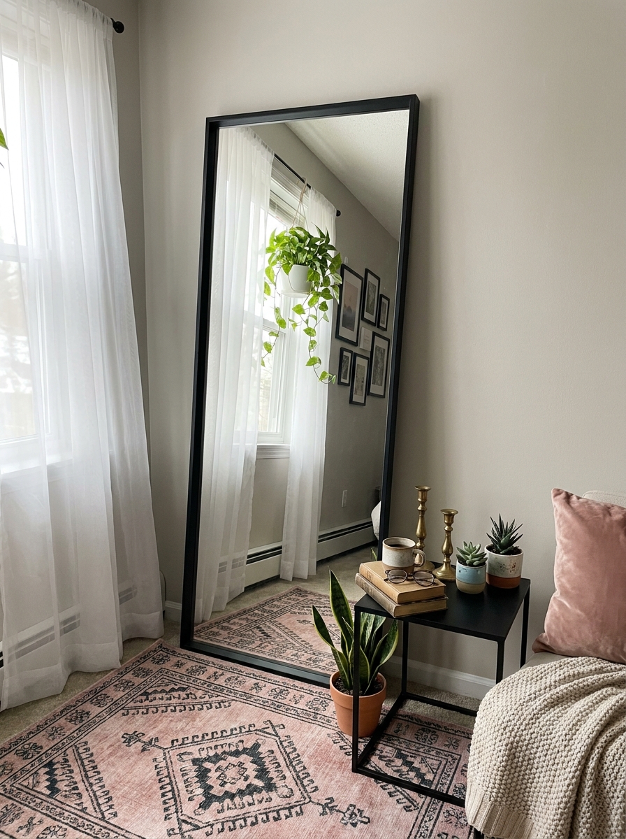 Bring in Oversized Mirrors to Fake Space