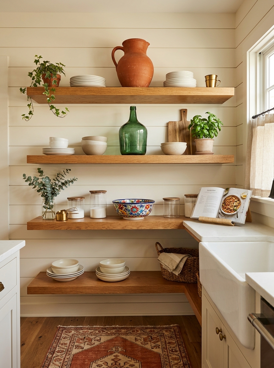 Work in One Statement Piece Per Shelf