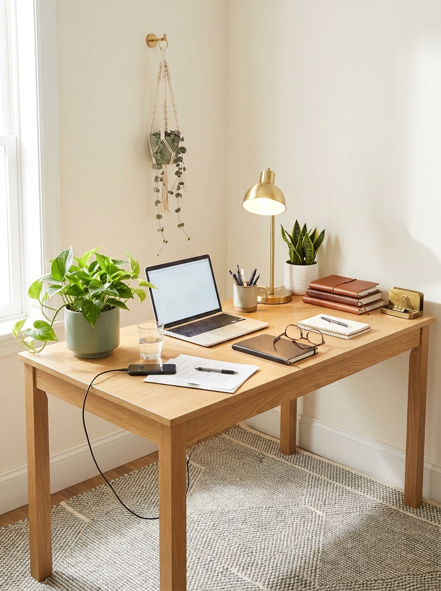 Transform Your Desk into a Plant-Powered Workspace