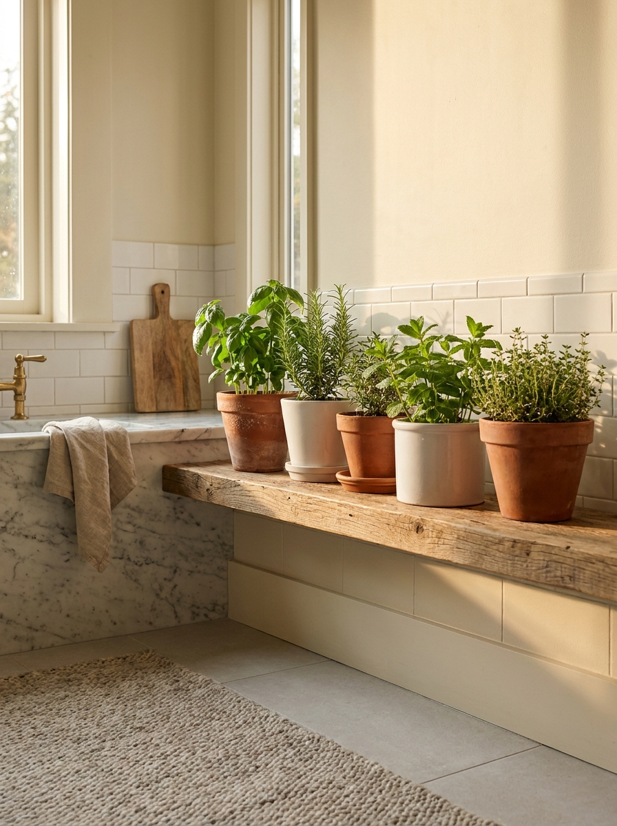 Style a Kitchen Herb Garden