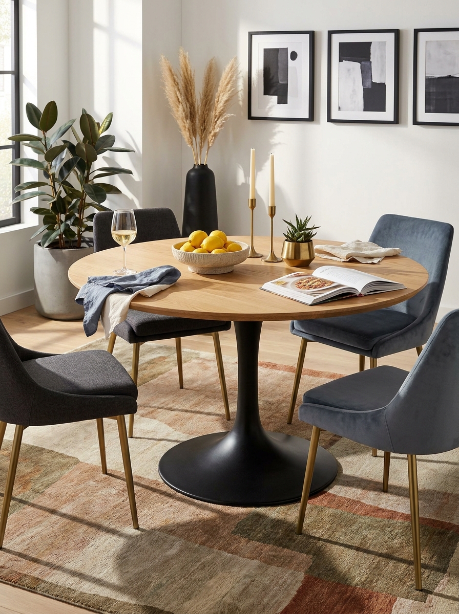 The Pedestal Dining Table That Looks Custom