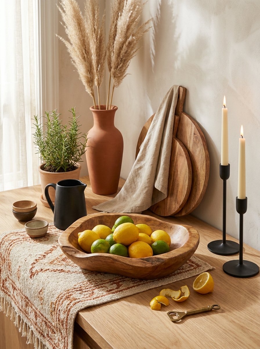 The Mango Wood Serving Bowl That Doubles as Decor