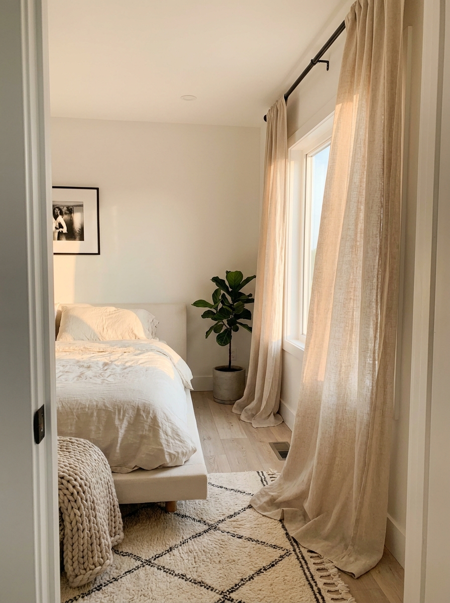 Linen Curtains That Give You That Airy European Vibe