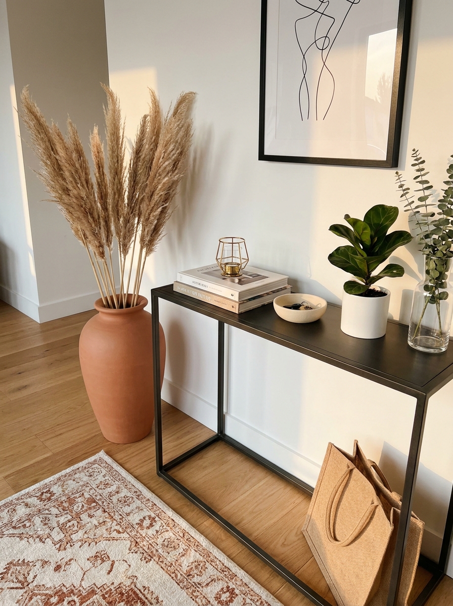 The Terracotta Floor Vase That's Basically West Elm's Twin