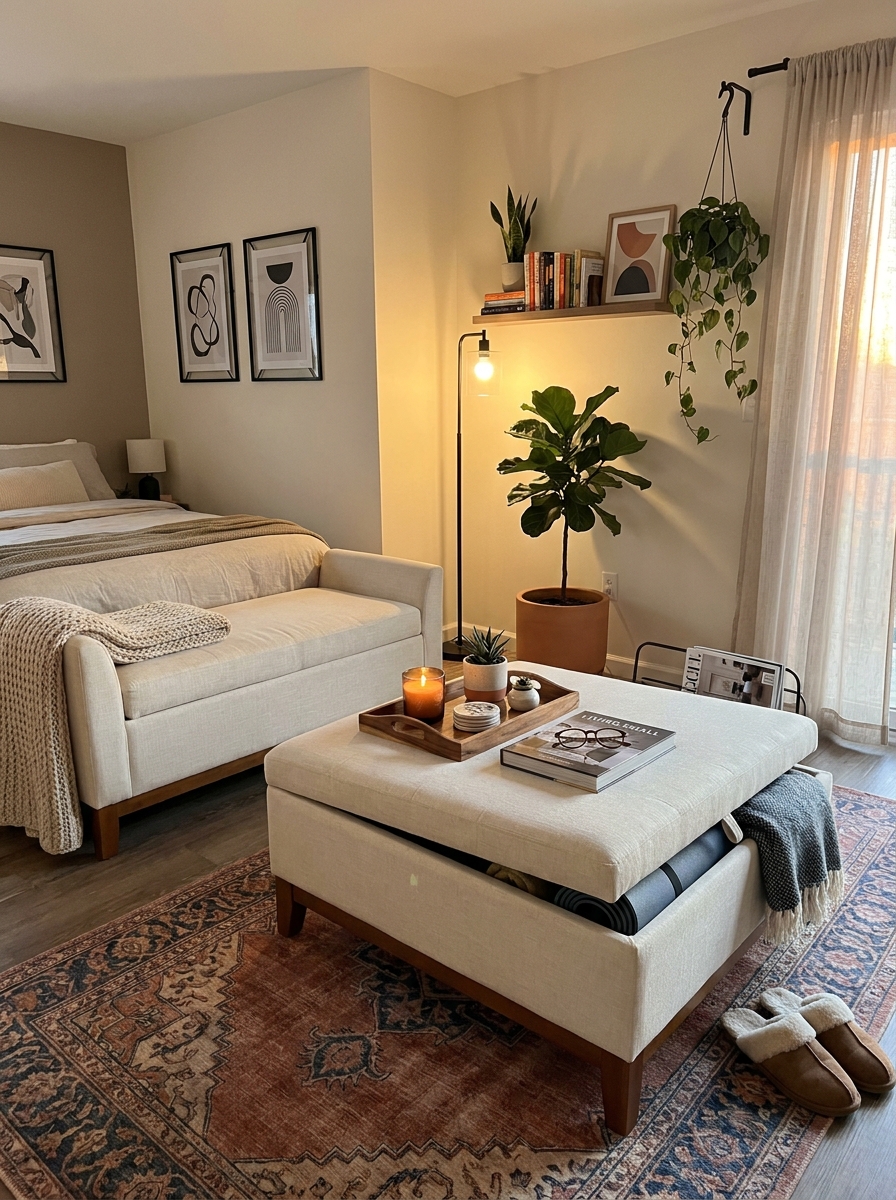 Ottomans That Hide Your Entire Life