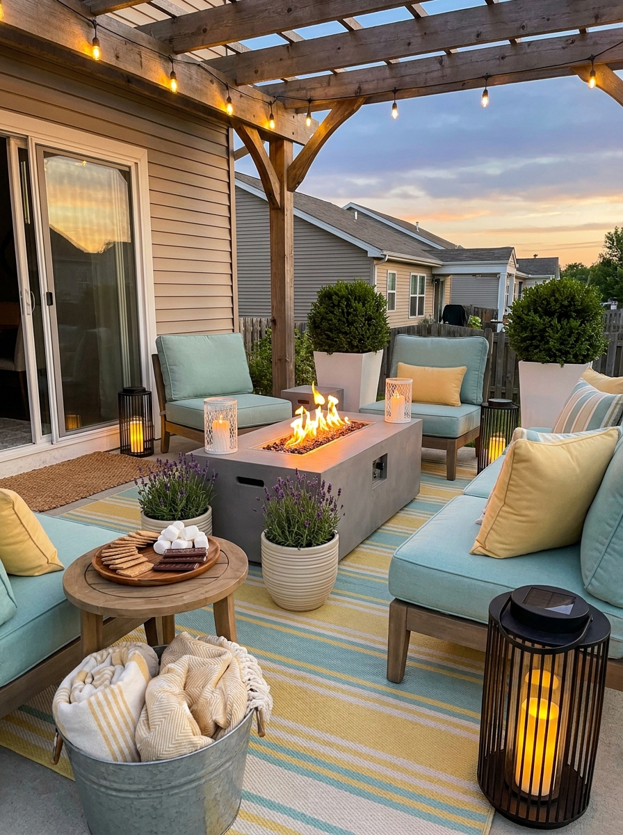 Create Ambiance with an Outdoor Fire Feature
