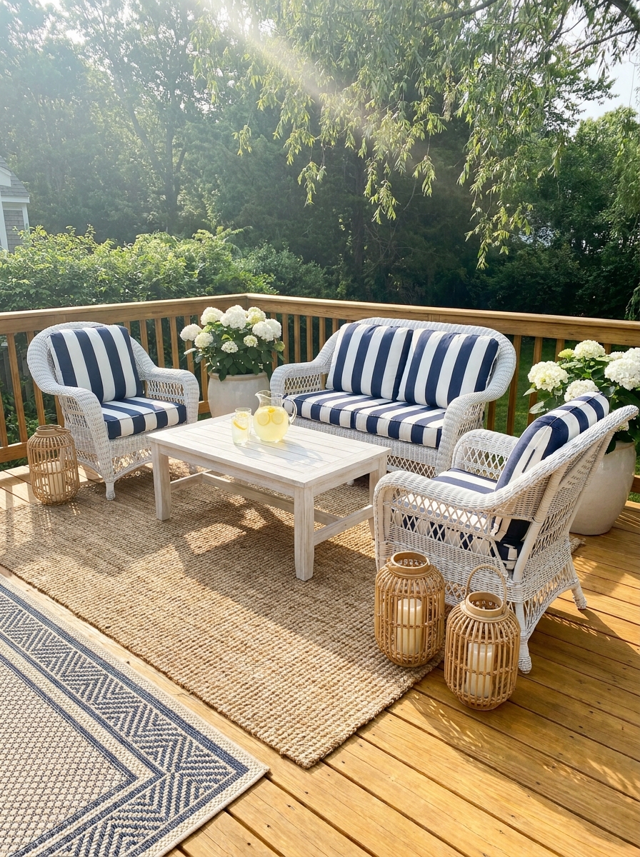 Layer Outdoor Rugs for Instant Style