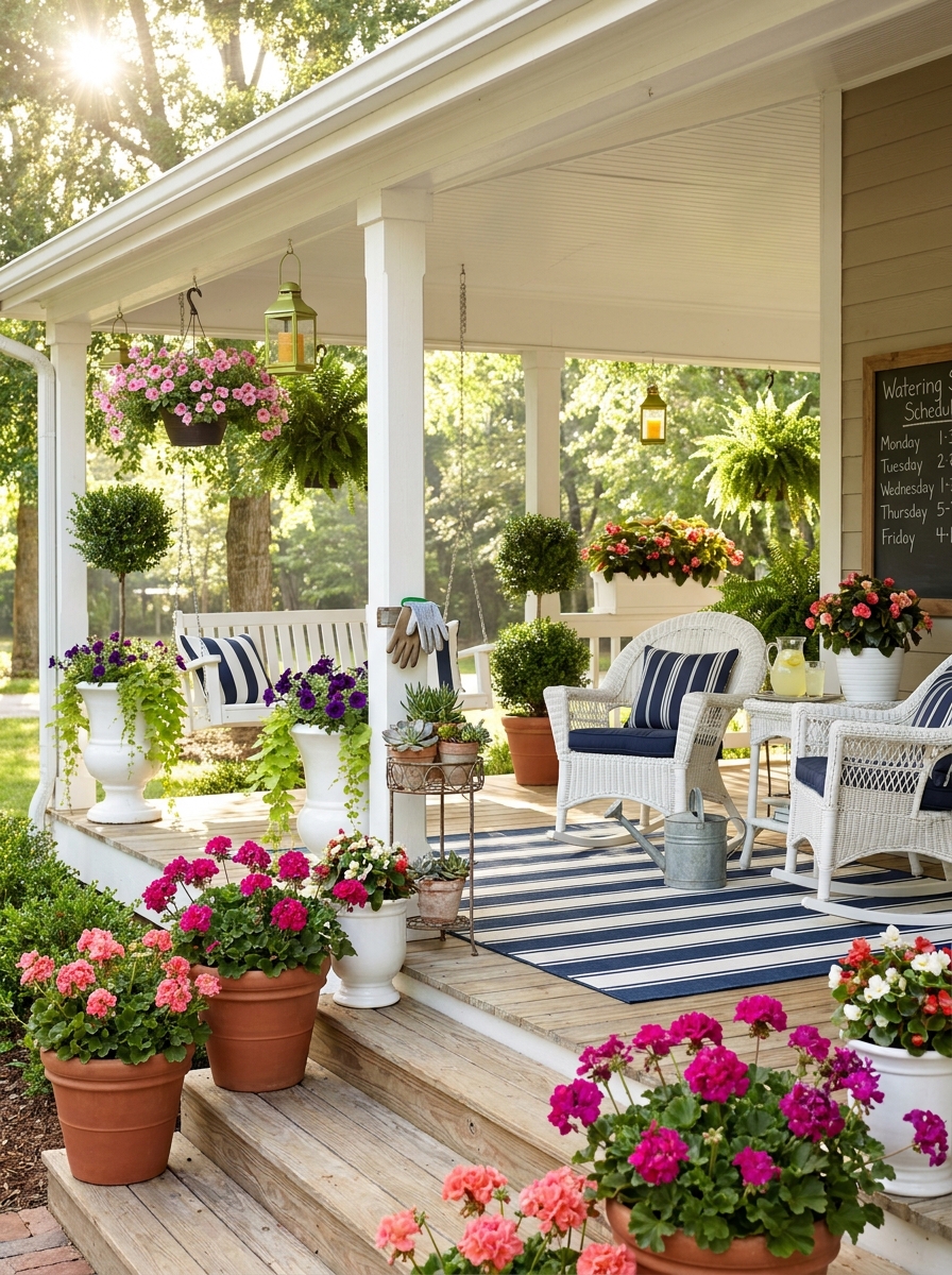 Fill Planters with Bold Summer Blooms