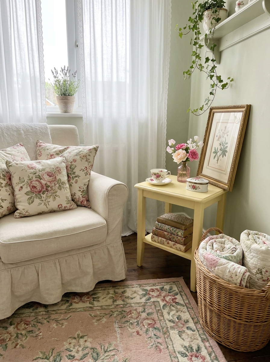 English Cottage: The Floral Romance Enthusiast