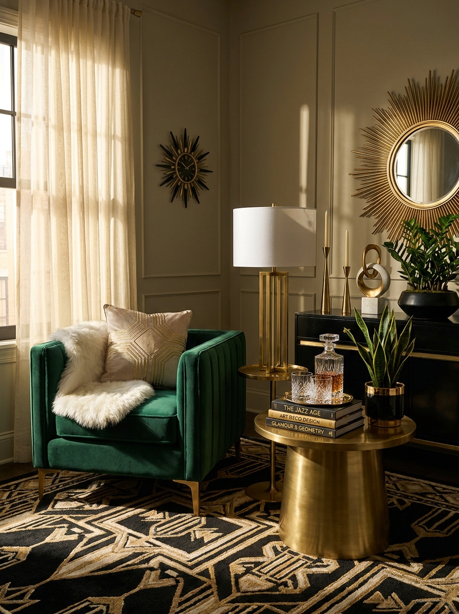 Art Deco Luxe: The Glamorous Geometrist