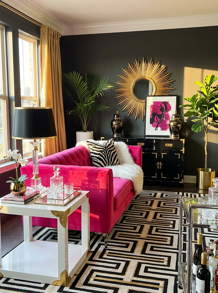 Hollywood Regency: The Bold Drama Queen