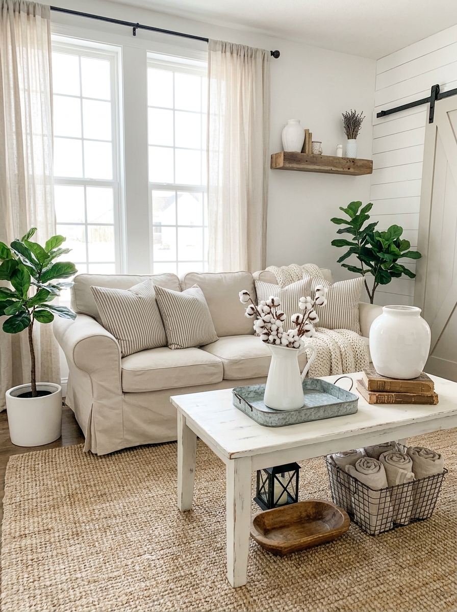Modern Farmhouse: The Rustic Chic Simplifier