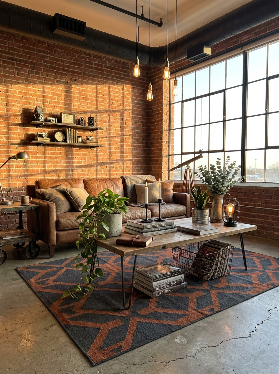Urban Industrial: The Exposed Brick Enthusiast