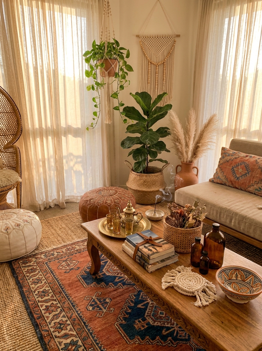 Bohemian Global: The Free-Spirited Wanderer