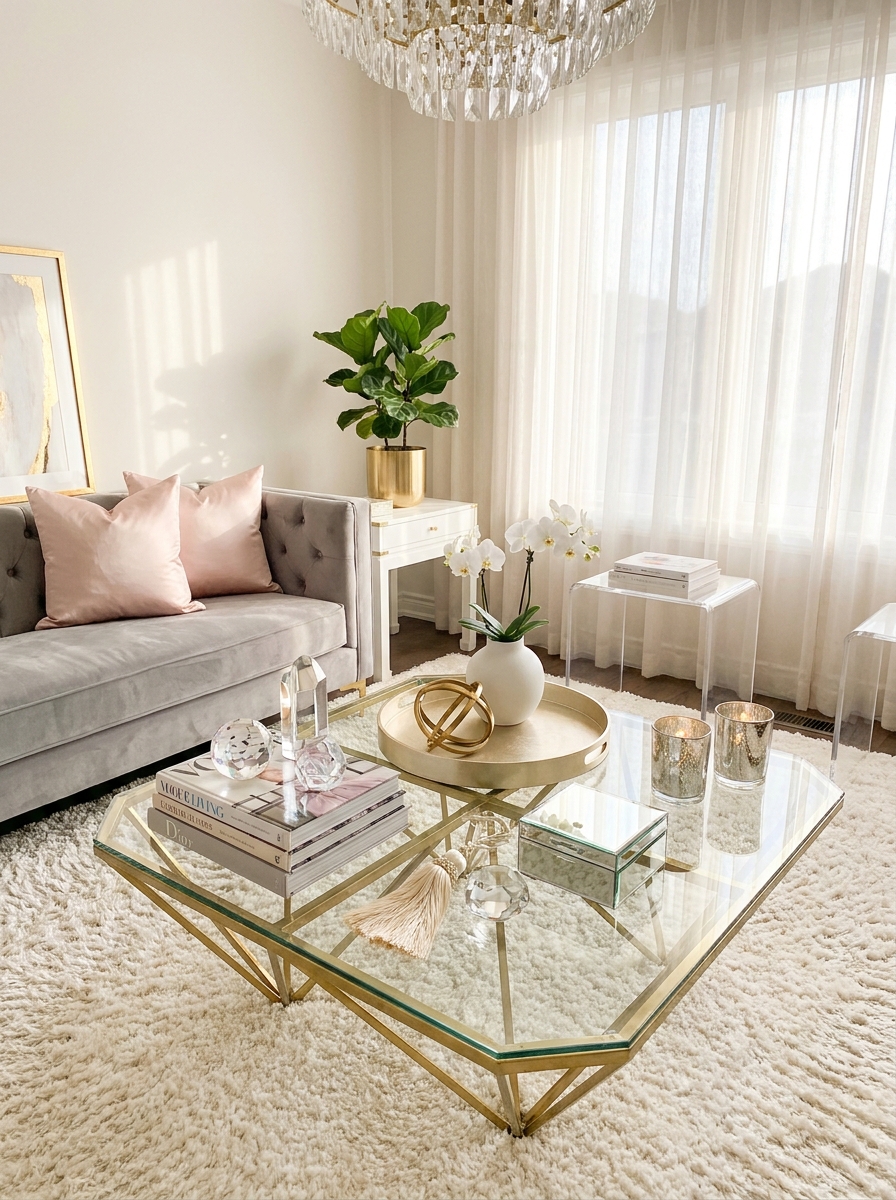 Contemporary Glam: The Luxe Statement Maker