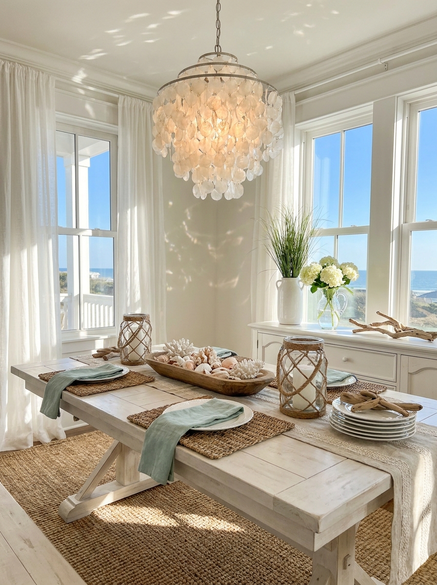 Capiz Shell and Mother-of-Pearl Lighting