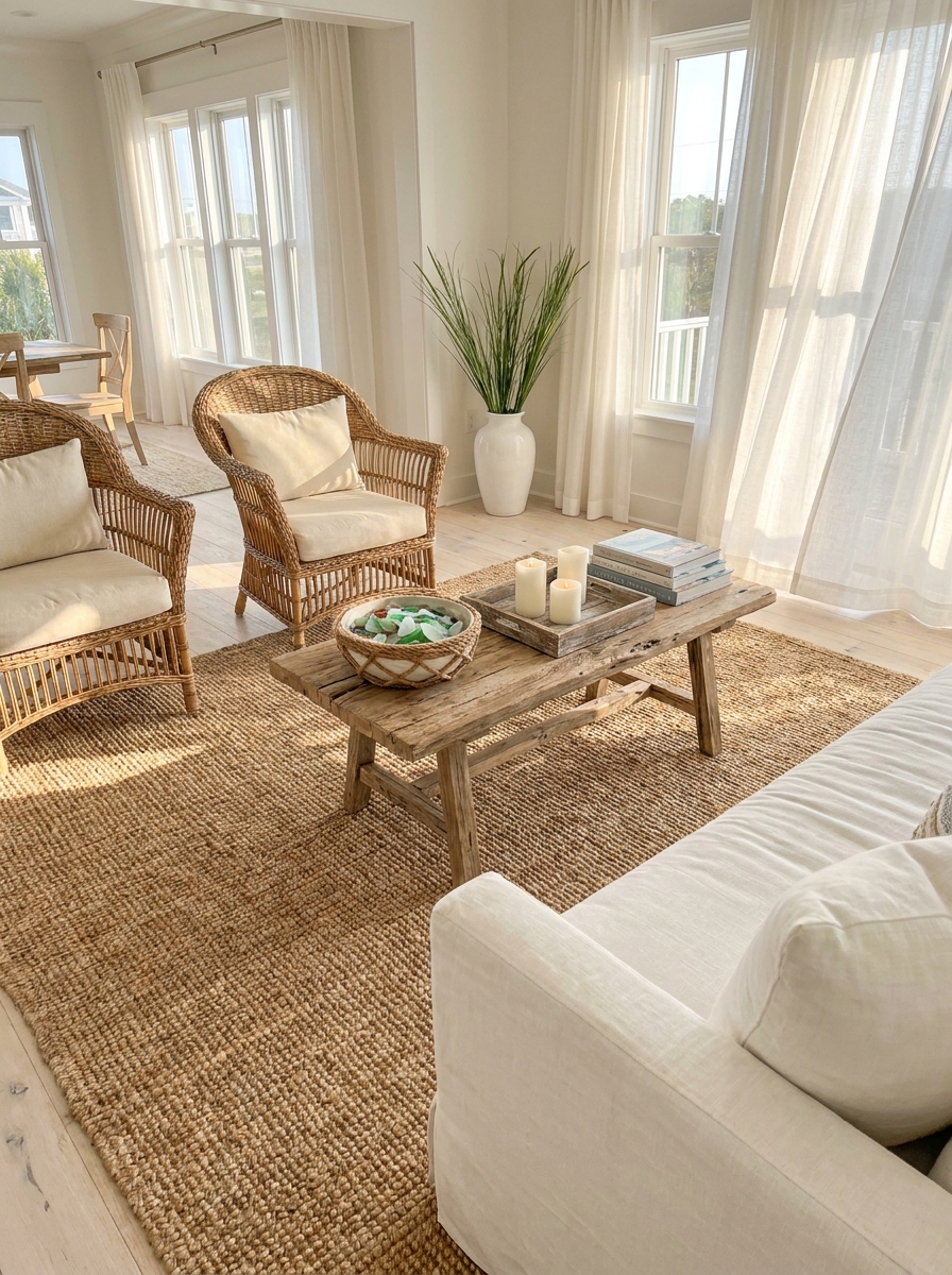 Natural Jute and Sisal Area Rugs