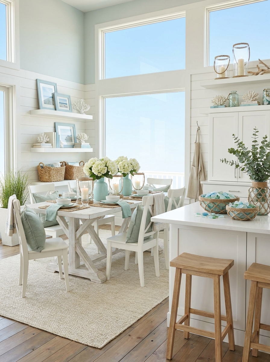 Sea Glass Color Palette Accents