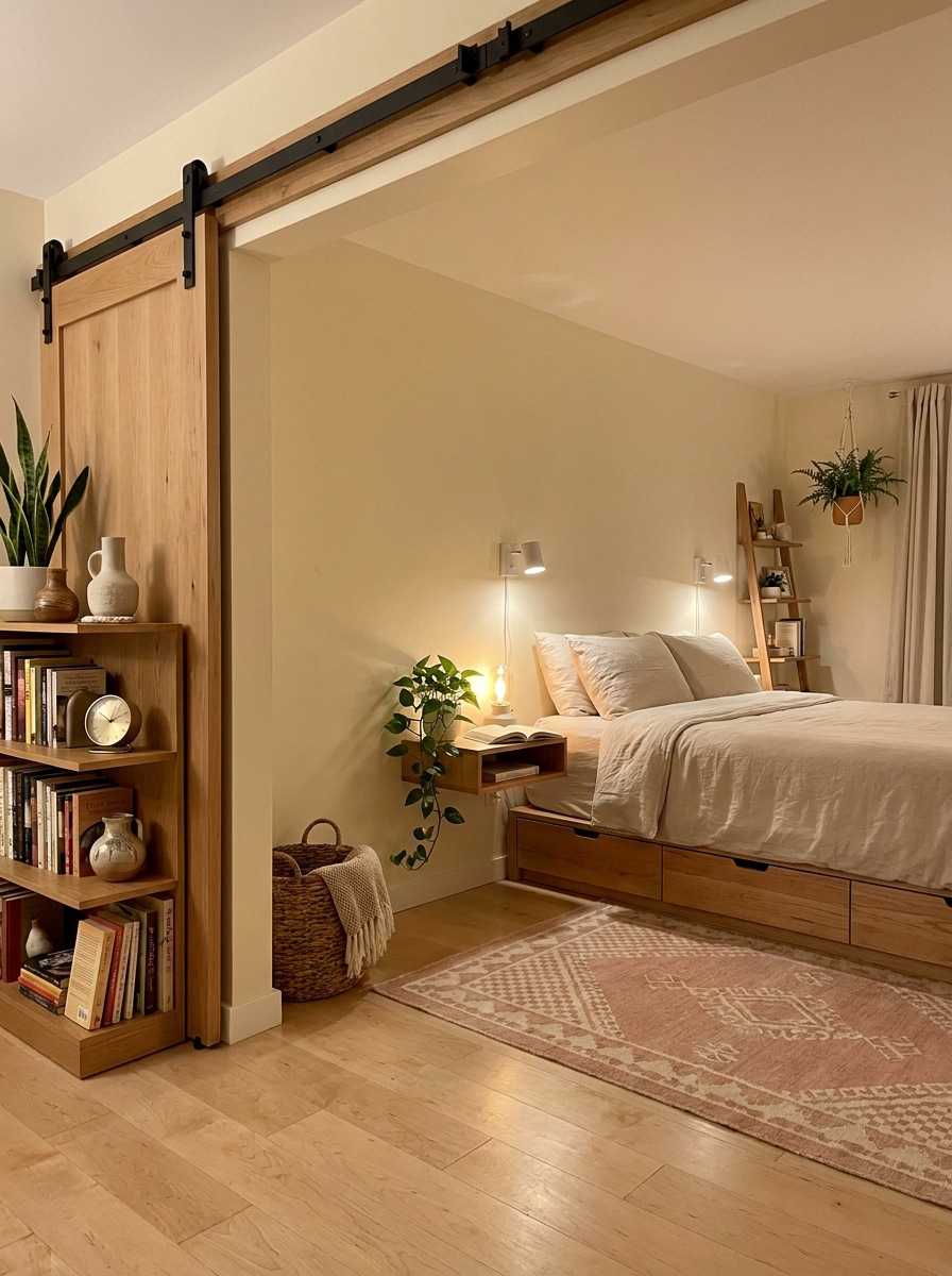 Sliding Doors That Save That Awkward Door-Swing Space