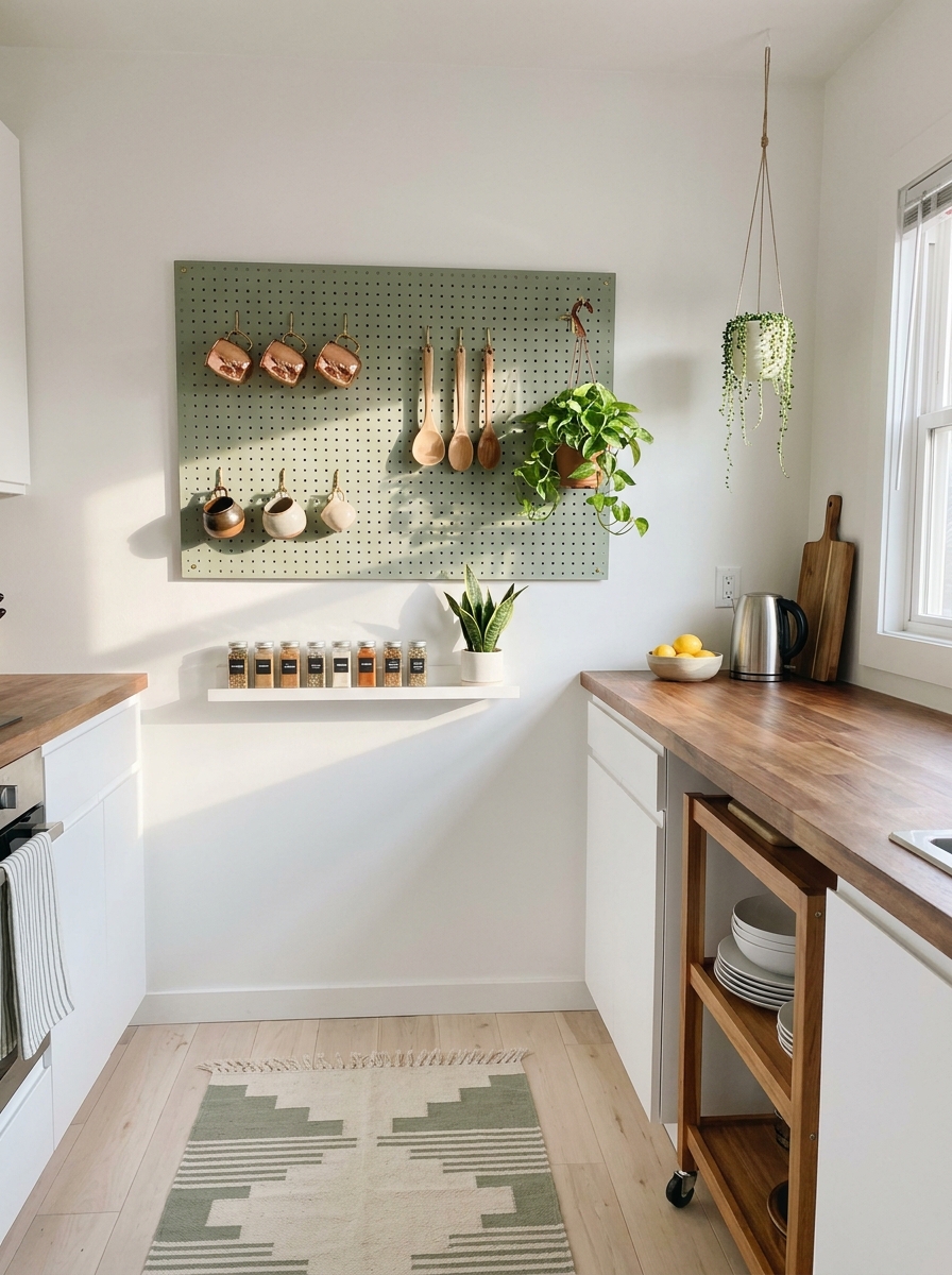 Pegboards That Turn Blank Walls Into Functional Art