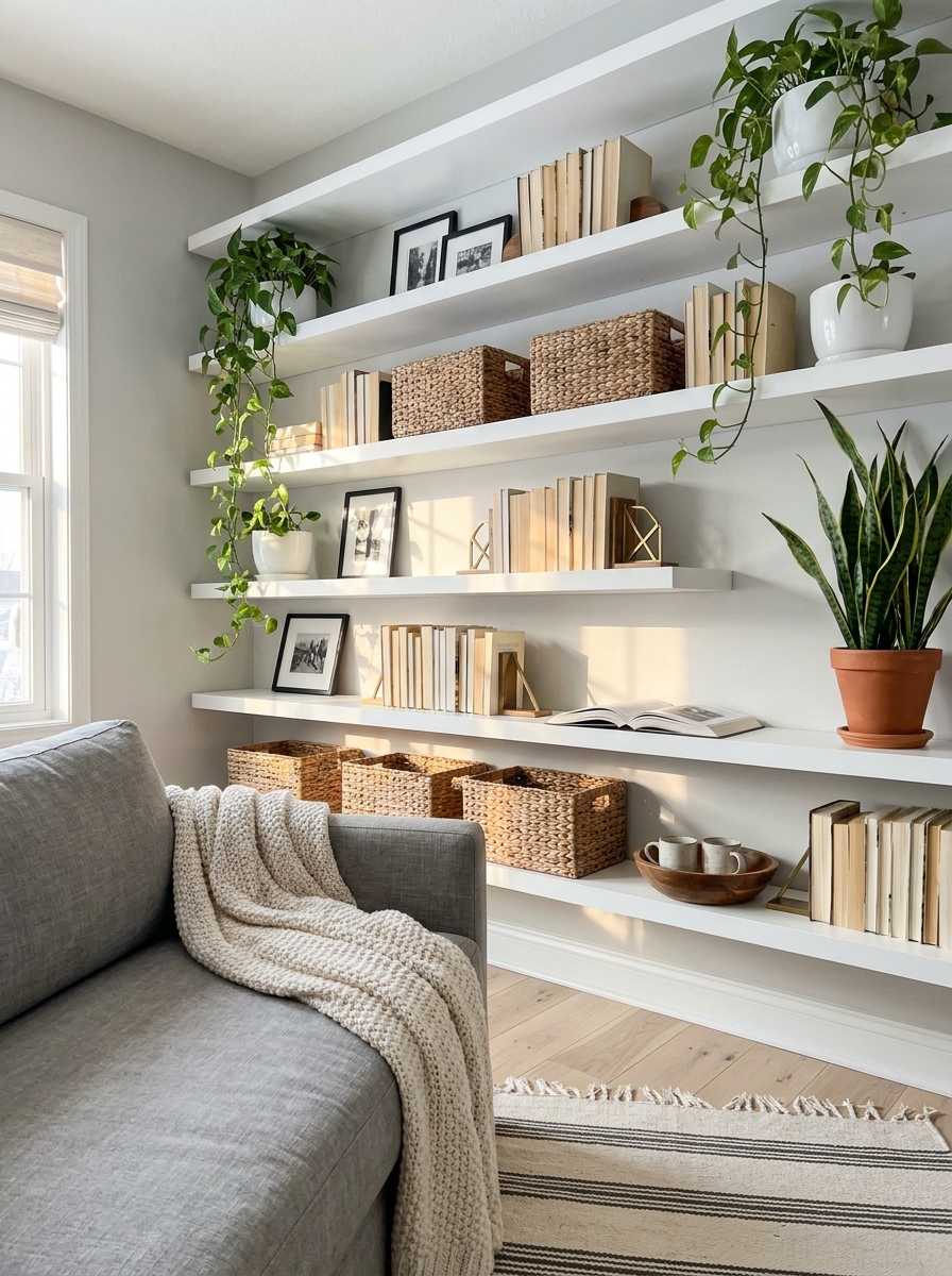 Vertical Storage That Climbs the Walls