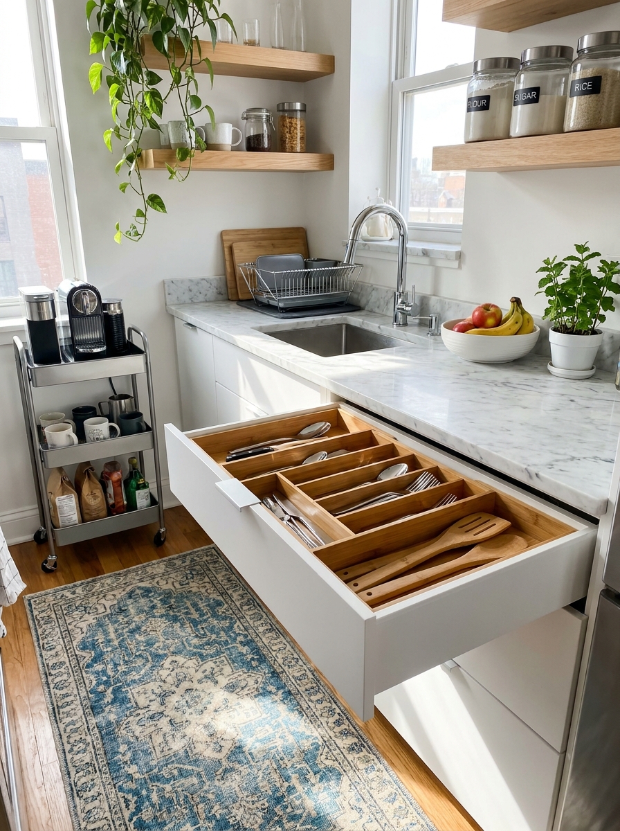 Drawer Inserts with Custom Compartments