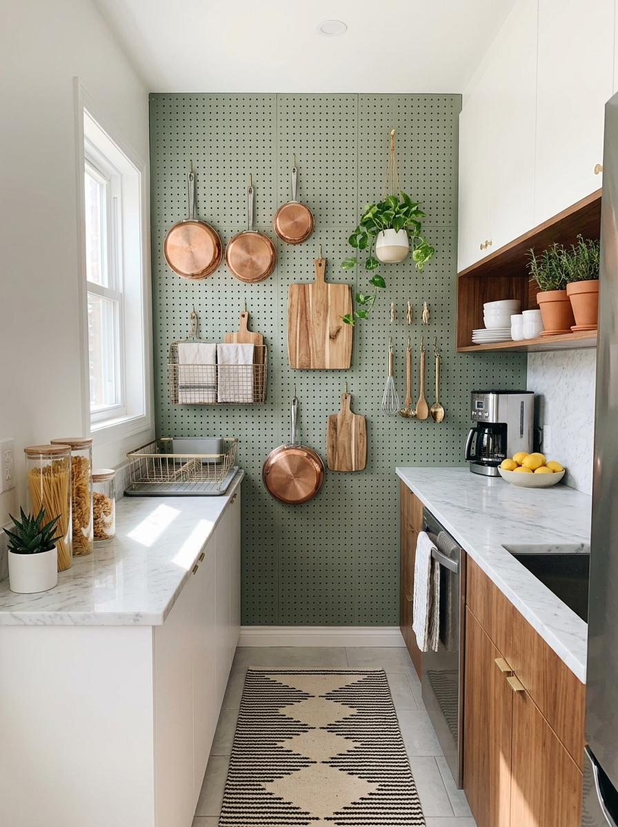 Pegboard Wall for Ultimate Flexibility