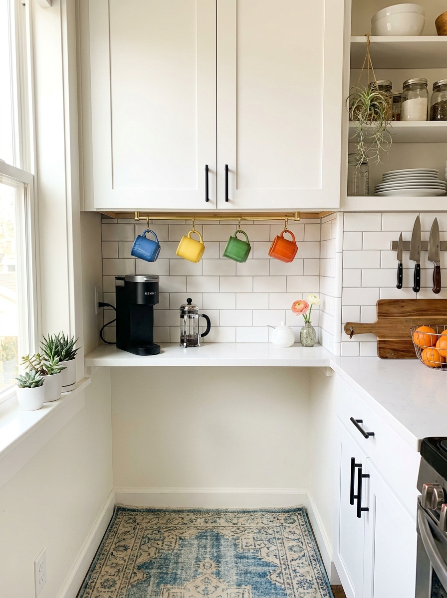 Under-Cabinet Hooks for Mugs and Cups