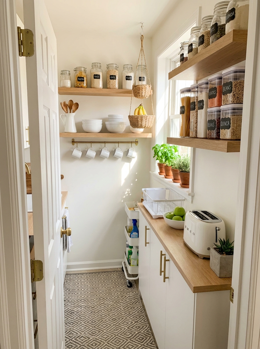 Stackable Clear Containers for the Pantry