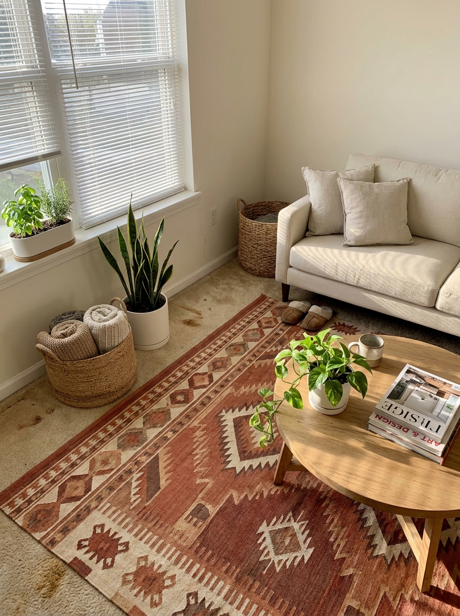 Washable Flat-Weave Rugs That Actually Survive Real Life