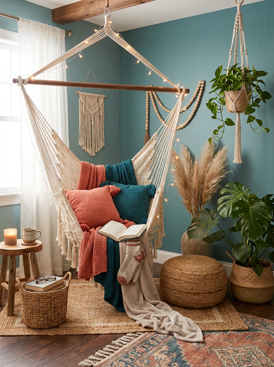 Indoor Hammock Chairs for Ultimate Cozy Vibes