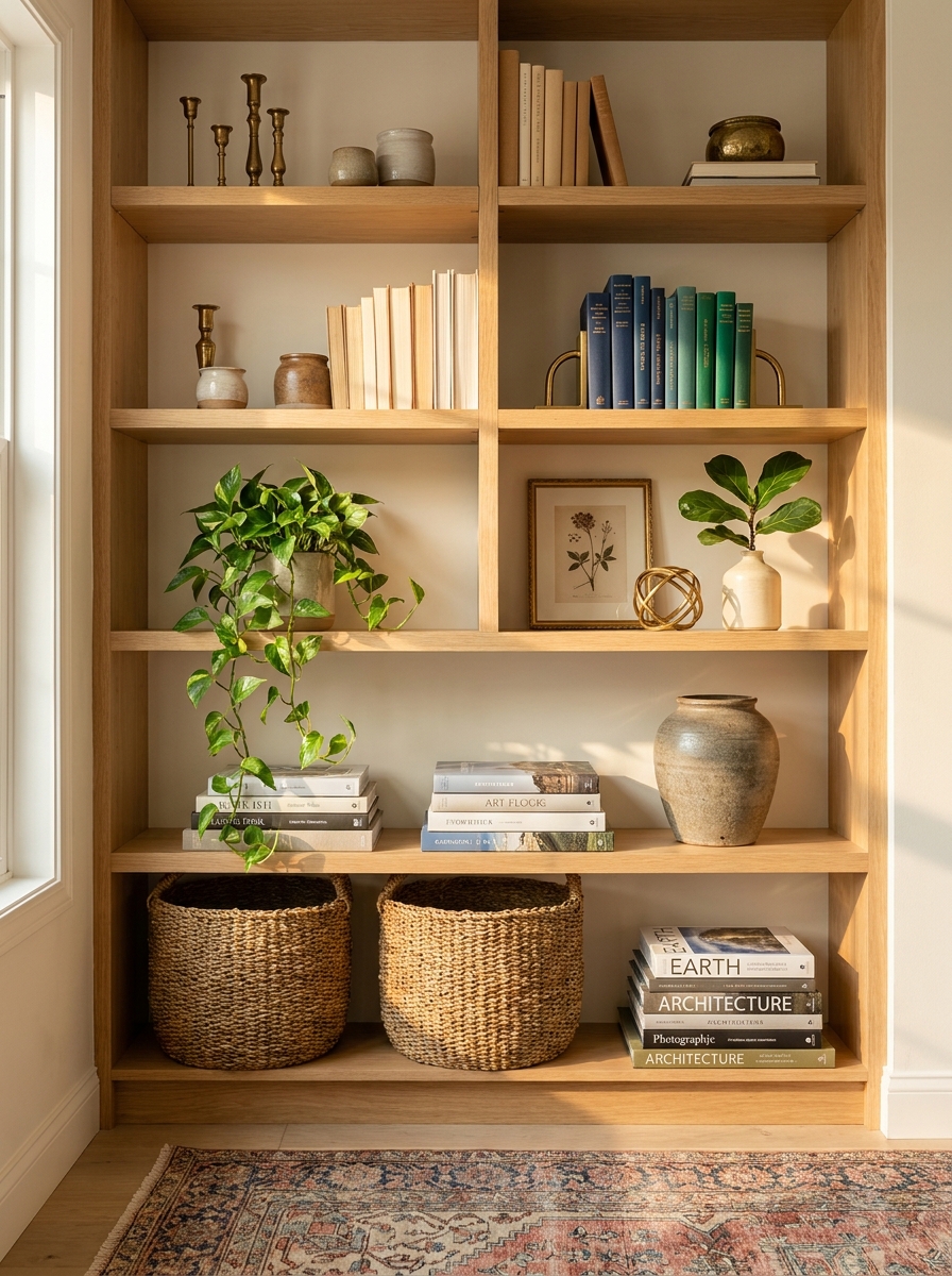 Anchor Bottom Shelves with Heavier Objects