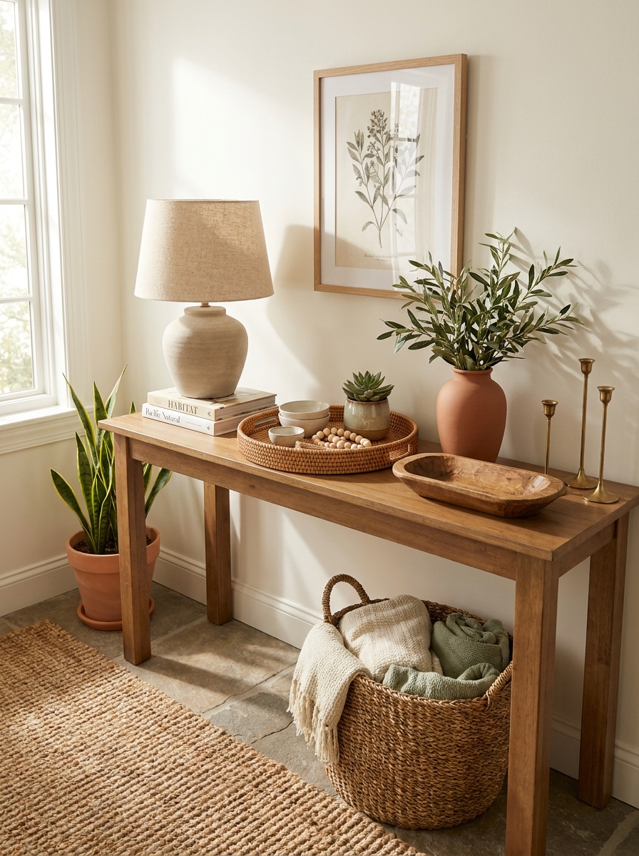 Bring in Texture with Natural Materials