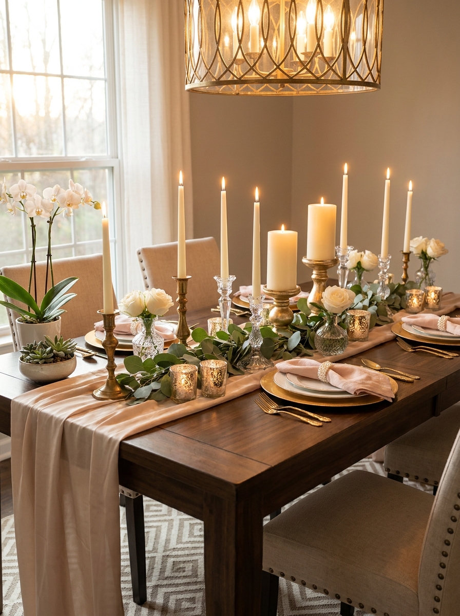 The Candlelit Romance Setting