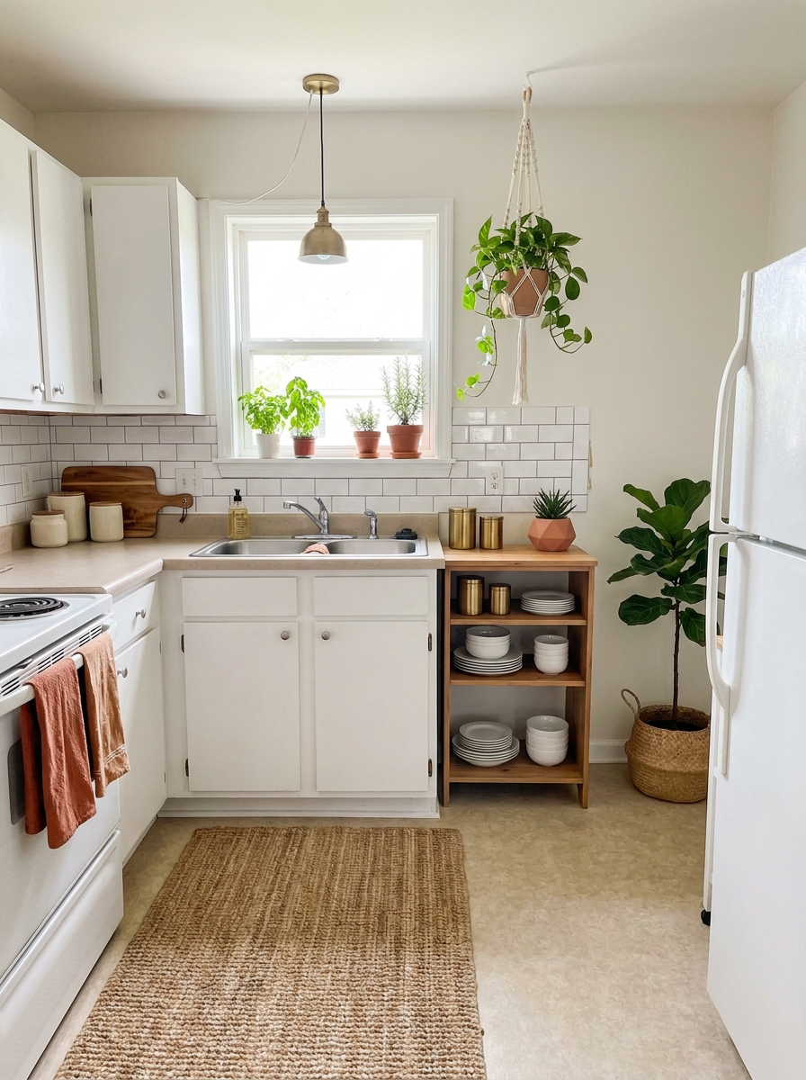 Peel-and-Stick Tile Backsplashes