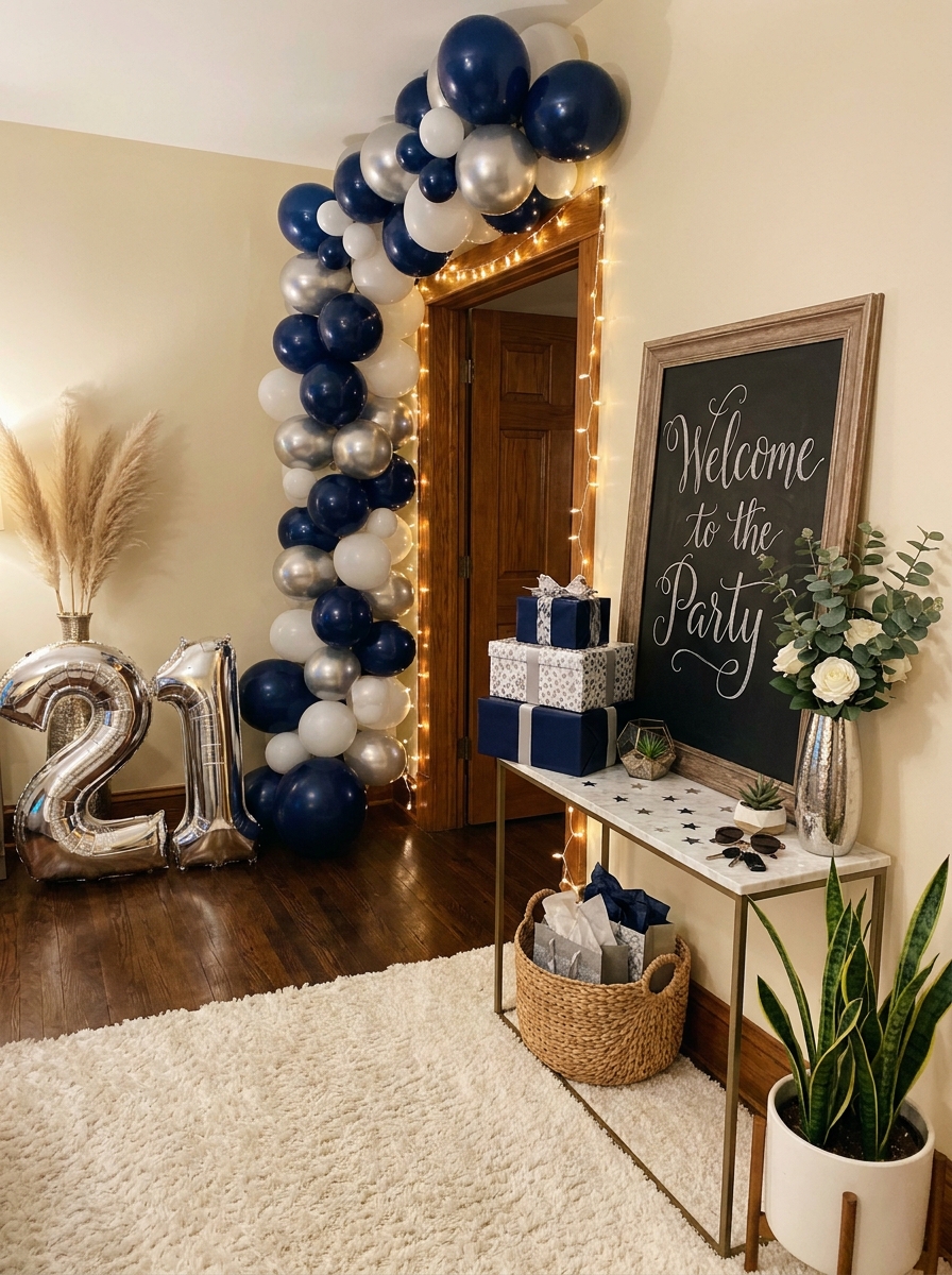 Layered Rug Welcome Zone by the Door