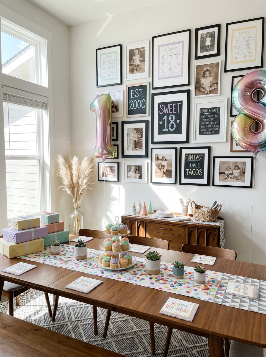 Themed Signage Gallery Wall Display