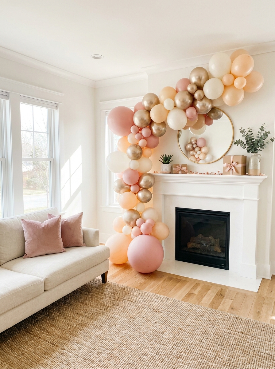 The Statement Balloon Garland Backdrop