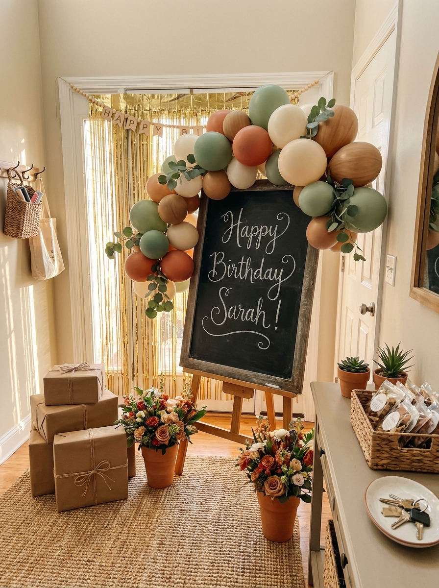 Birthday Countdown Chalk or Letter Board