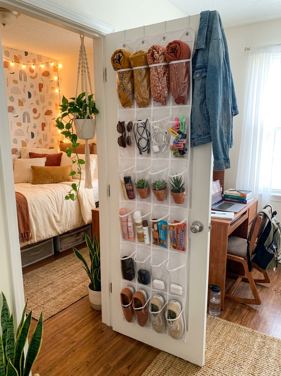 Over-the-Door Organizer Hack