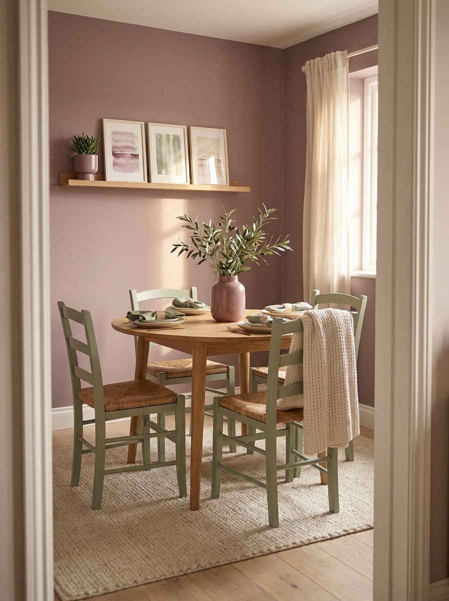 Dusty Mauve and Sage: The New Neutral Pairing