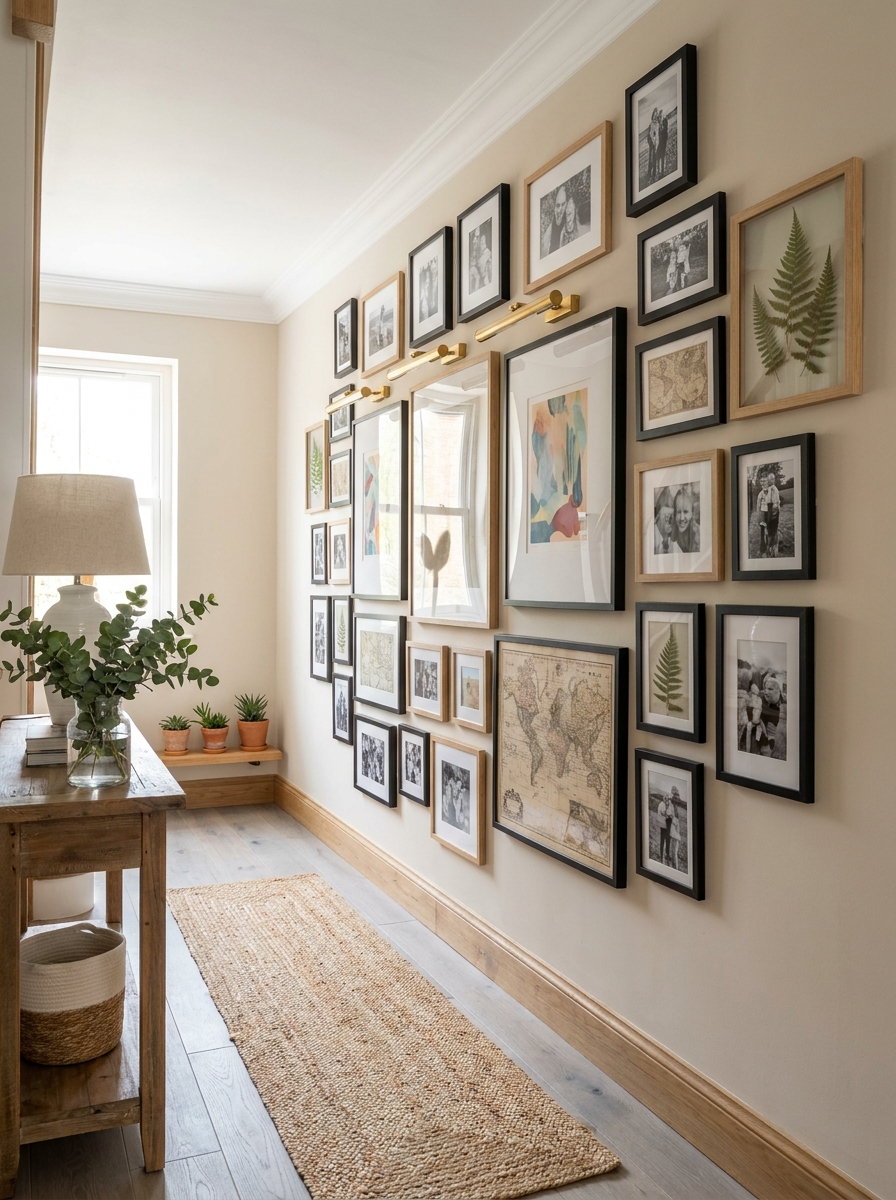 Floor-to-Ceiling Drama in the Hallway