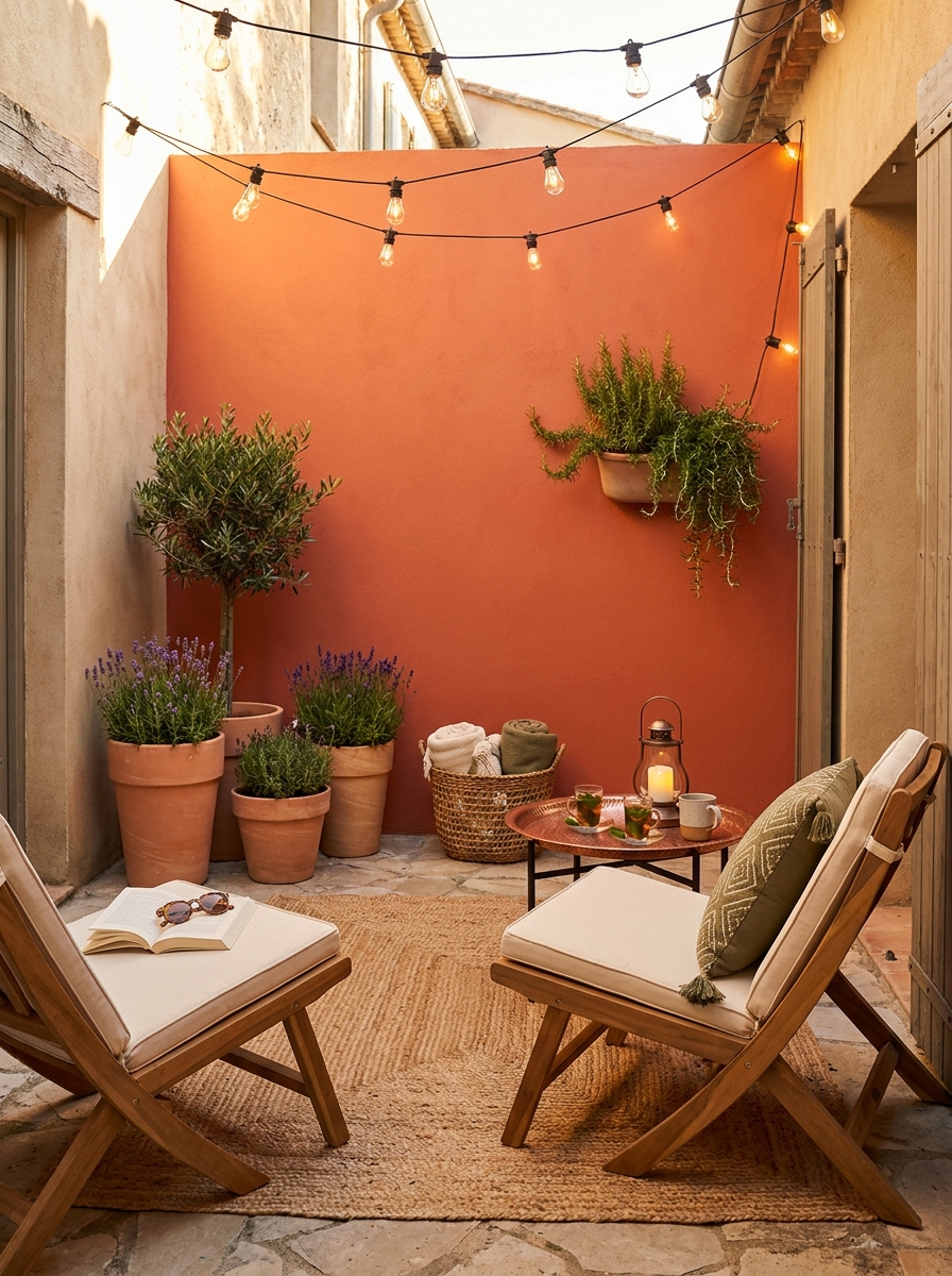 Paint an Accent Wall in a Bold, Happy Color
