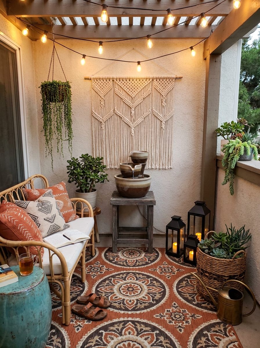 Install a Small Water Feature for Soothing Sound