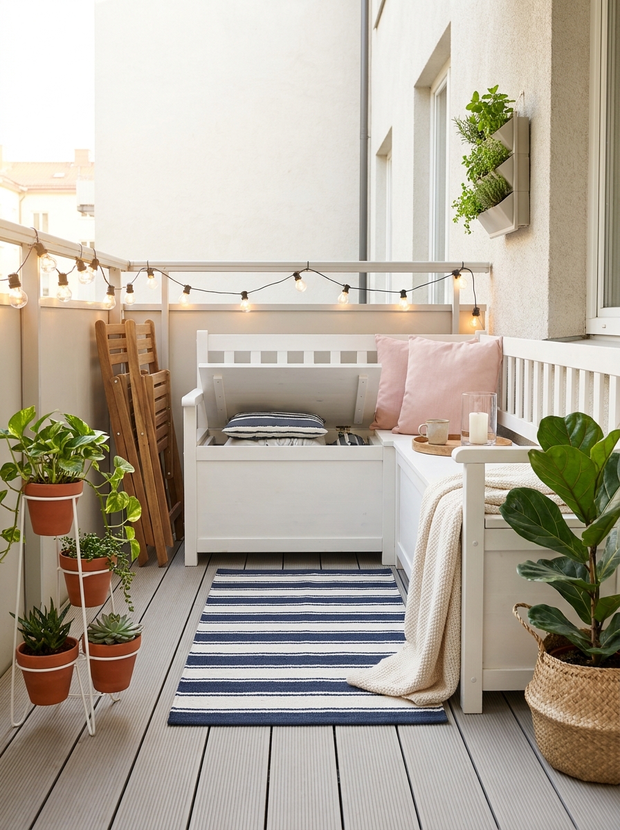 Stash Everything in Hidden Outdoor Storage Benches