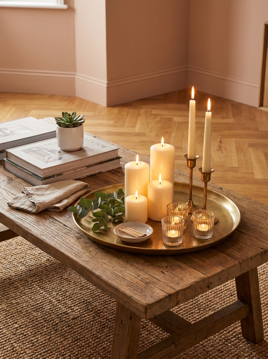 Candle Clusters That Set the Mood