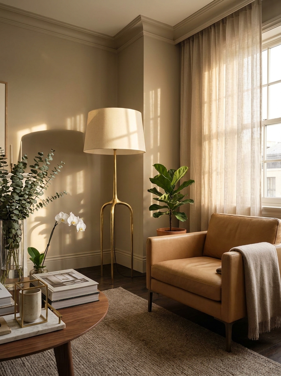 Replace Overhead Lighting with Multiple Lamps at Different Heights