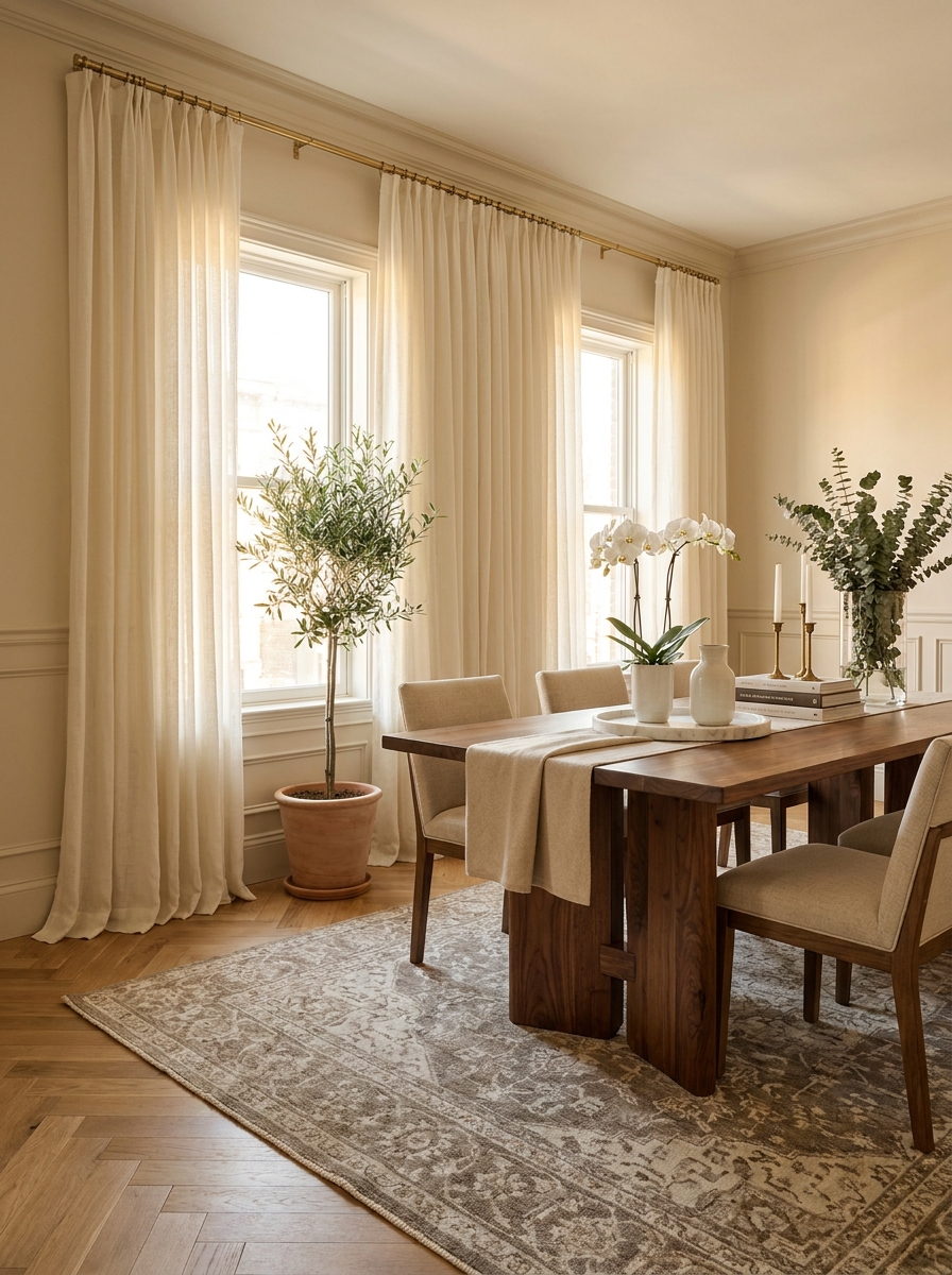 Invest in Custom or Semi-Custom Window Treatments