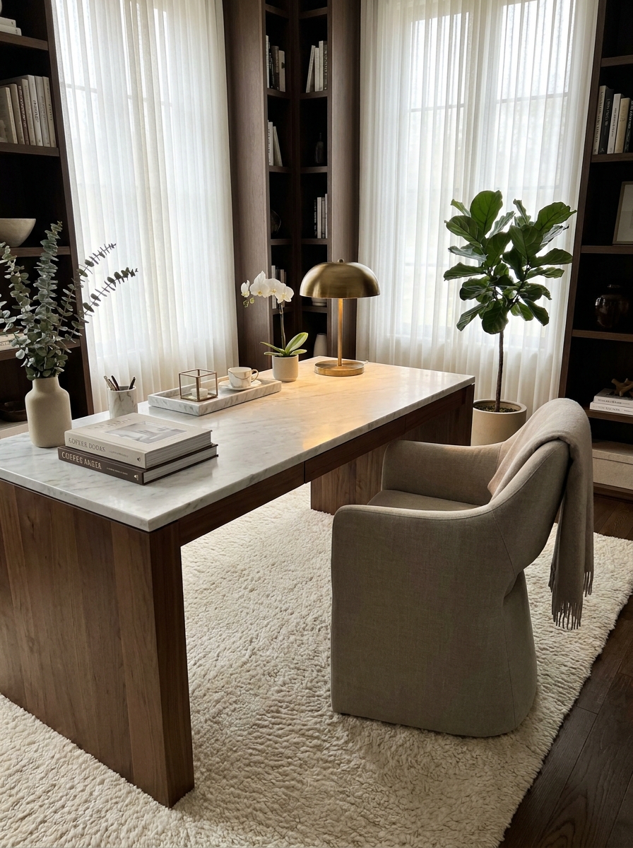 Install Solid Stone or Marble Surfaces Where It Counts